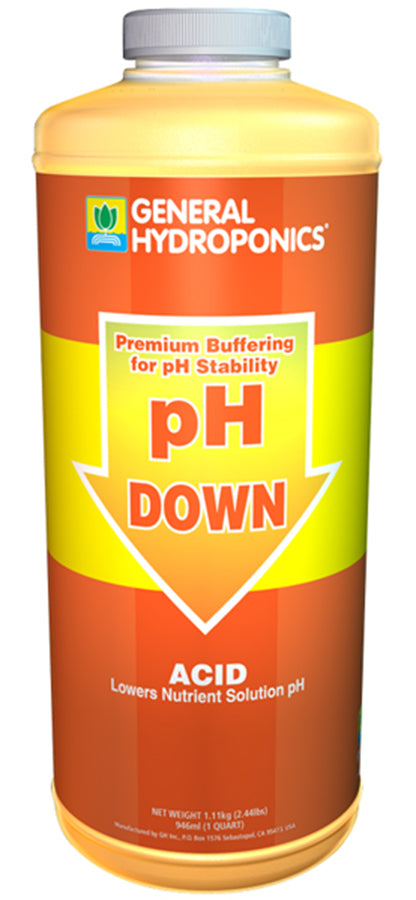General Hydroponics pH Down México