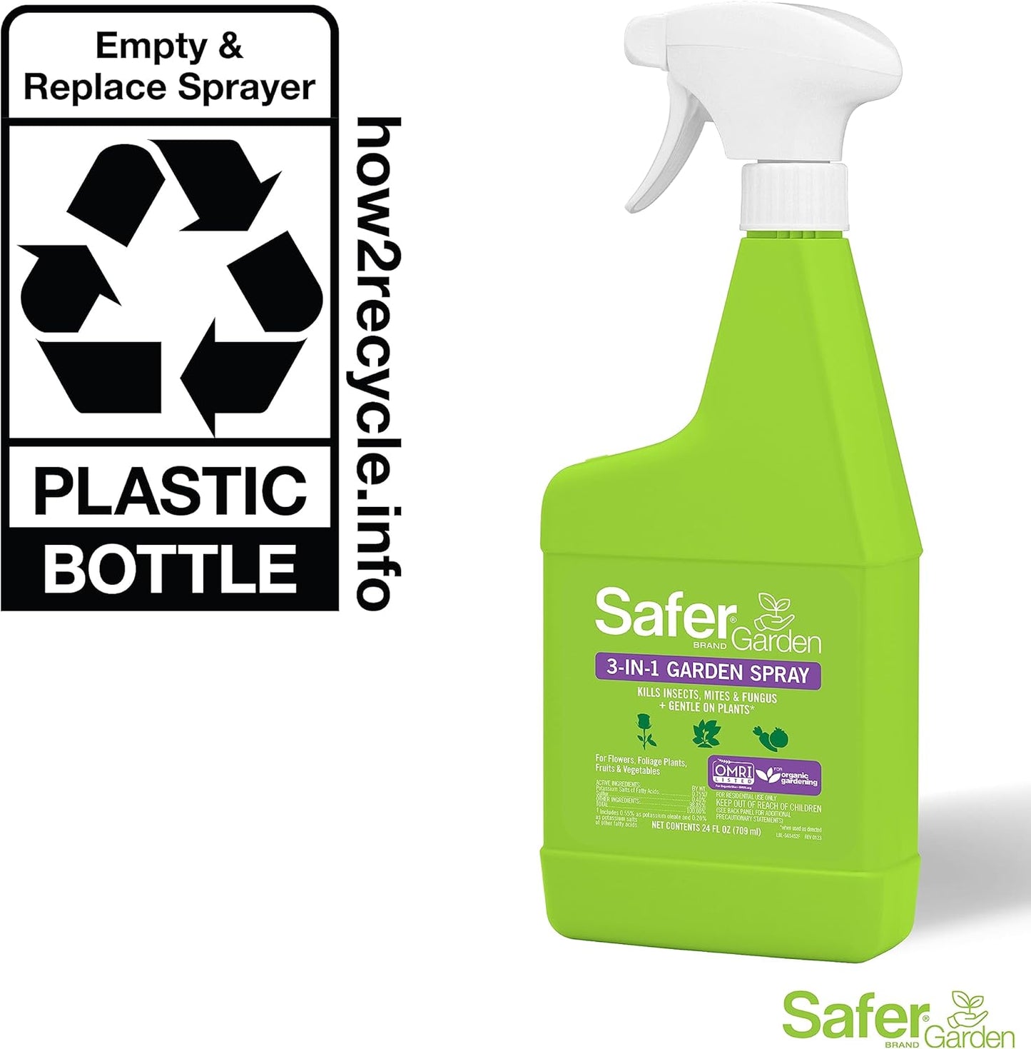 Safer Garden Spray 3 en 1